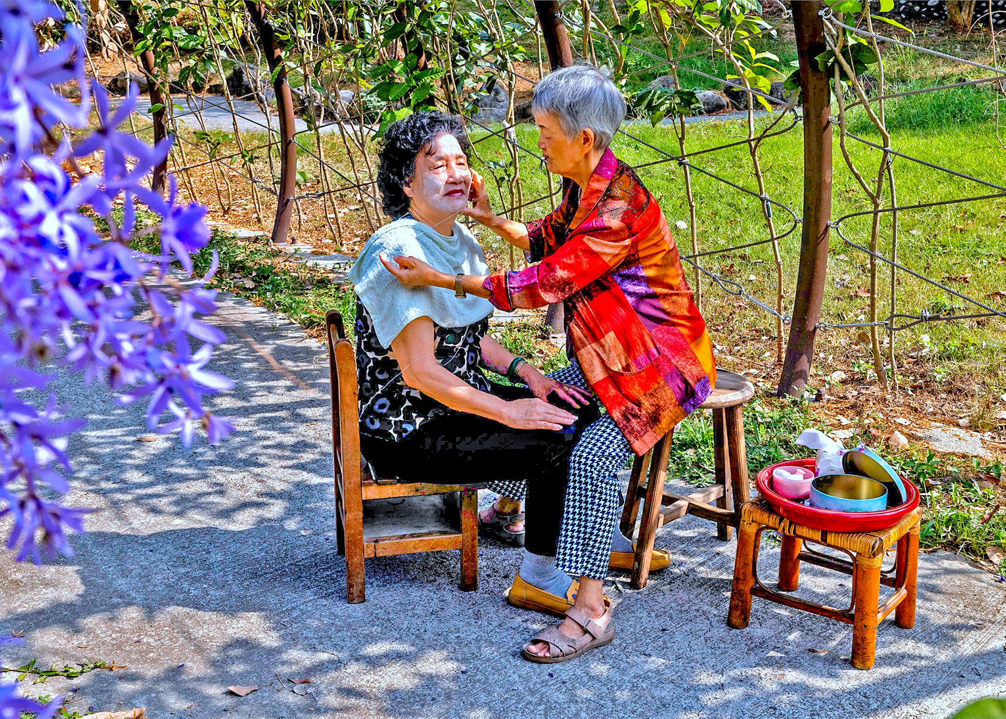 入選 楊清福  民俗挽臉8